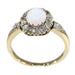 Bague 56 Bague diamant et opale 58 Facettes 20209-0059