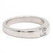 49 Cartier Ring Solitaire Tank Ring White Gold Diamond 58 Facettes 2308539CN
