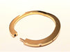 Yellow Gold Diamond Bangle Bracelet 58 Facettes 00406CN