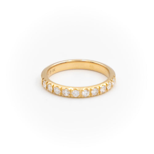 Bague 54 Bague Alliance Or jaune Diamant 58 Facettes 1987599CN