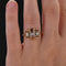Bague 55 Bague ajourée diamant vintage 58 Facettes 18-323A