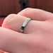 C de Cartier Alliance ring in platinum 58 Facettes 24331