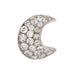 Brooch Antique diamond crescent moon brooch 58 Facettes 22-486
