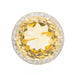 Ring 62 Cocktail Ring Yellow Gold Citrine 58 Facettes 2441316CN