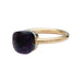 Ring 57 Pomellato ring, "Nudo Petit", pink gold, white gold, amethyst. 58 Facettes 31248