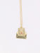 Augis Gold and Ruby Love Letter Medal Pendant, More than yesterday, less than tomorrow 58 Facettes 921