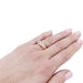 Ring 48 Cartier ring, Trinity, 3 golds, diamonds. 58 Facettes 32387