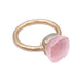 Ring 53 Pomellato ring, "Nudo Classic", two golds and rose quartz. 58 Facettes 33001