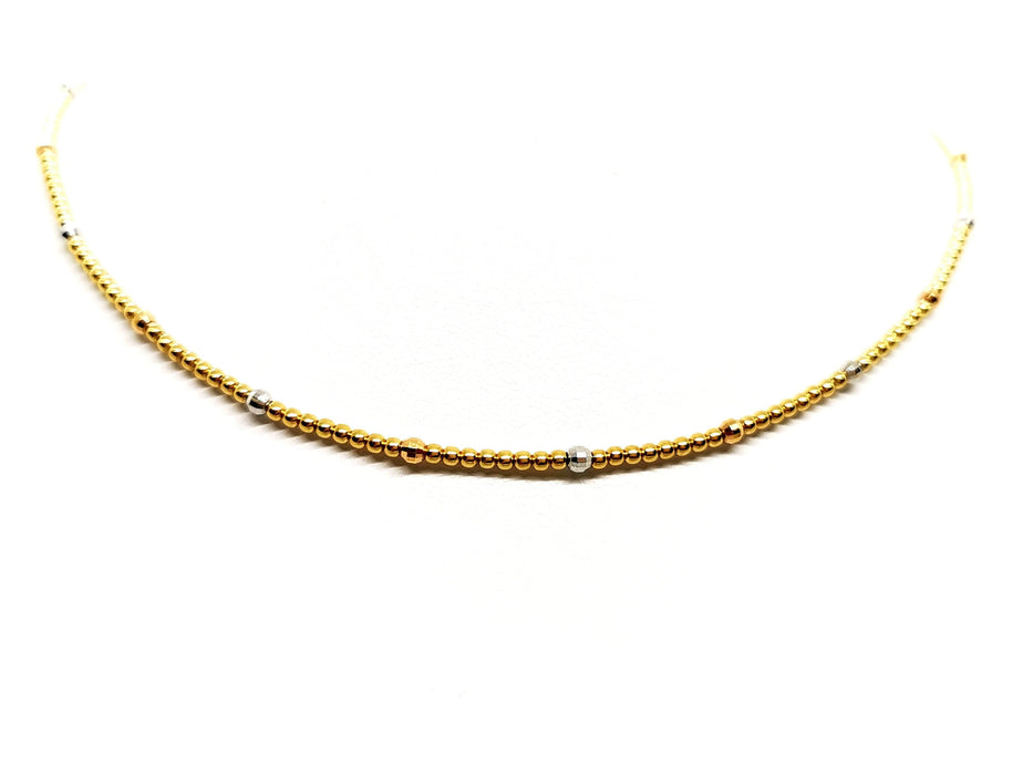 Collier Collier Boules Or jaune 58 Facettes 1269154CN