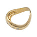 Ring 51 Fred ring, “Mouvementée”, yellow gold, diamonds. 58 Facettes 31210