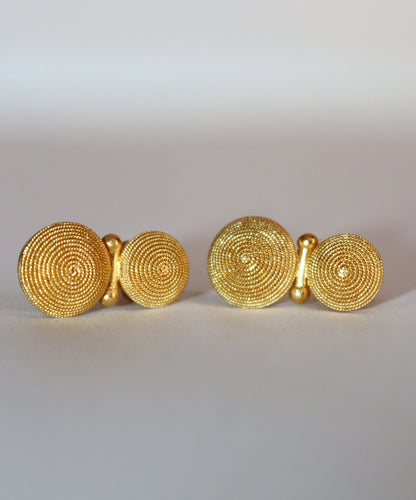 Boucles d'oreilles or Boucles d'oreilles Or Grec 22 Carats 58 Facettes 546