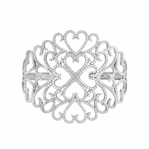 Bracelet Bracelet Djula Or Blanc et Diamants 58 Facettes 62800065