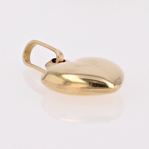 Pendentif Pendentif coeur bombé or jaune 58 Facettes CVP76