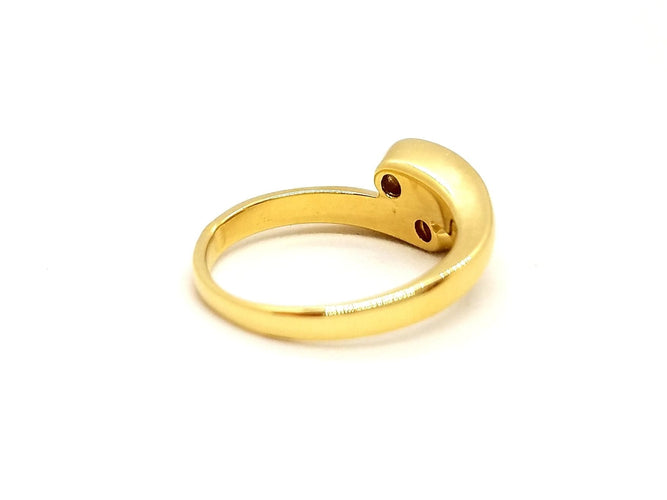 Bague 49 Bague Toi et Moi Or jaune Diamant 58 Facettes 815604CN