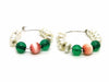 Earrings Creole earrings White gold Pearls 58 Facettes 1672442CD