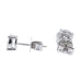 Boucles d'oreilles Boucles d'oreilles Puces Or blanc Diamant 58 Facettes 2335219CN