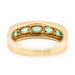 Ring 53 Alliance Ring Yellow Gold Emerald 58 Facettes 2024143CN