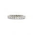 Ring 55 / White/Grey / Platinum 950‰ American Alliance 1.80 Carats of Diamonds 58 Facettes 220414R