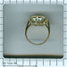 Ring 51 Diamond and Sapphire Engagement Ring 58 Facettes 18351-0023