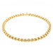 Necklace Necklace Soft mesh Yellow gold 58 Facettes 2122750CN