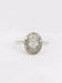 Bague 52 Bague Or blanc Diamants 58 Facettes J166