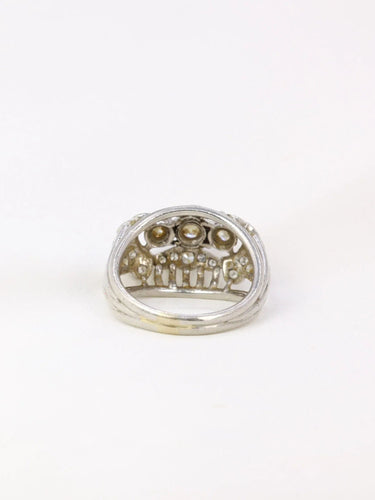 Bague Bague boule vintage diamants 58 Facettes J13