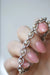 Bracelet Art Deco platinum bracelet, diamonds, and pearls 58 Facettes
