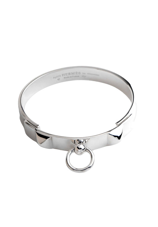 Bracelet HERMES Collier de Chien Bracelet 925/1000 Silver 58 Facettes 64299-60776