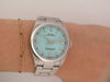 Watch ROLEX 126000 oyster perpetual tiffany 36 mm automatic steel 58 Facettes 254066