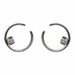 Dinh Van earrings Le Cube Diamond hoop earrings White gold Diamond 58 Facettes 2865689RV