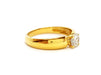 Bague 55 Bague Solitaire Or jaune Diamant 58 Facettes 06362CD