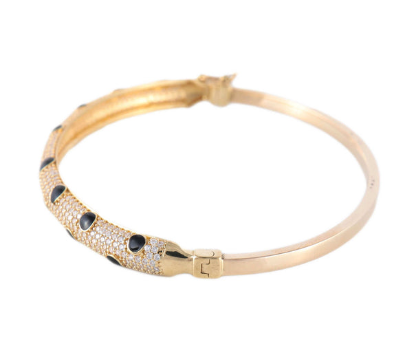 Bracelet BRACELET JONC EMAIL & OR 58 Facettes BO/220089