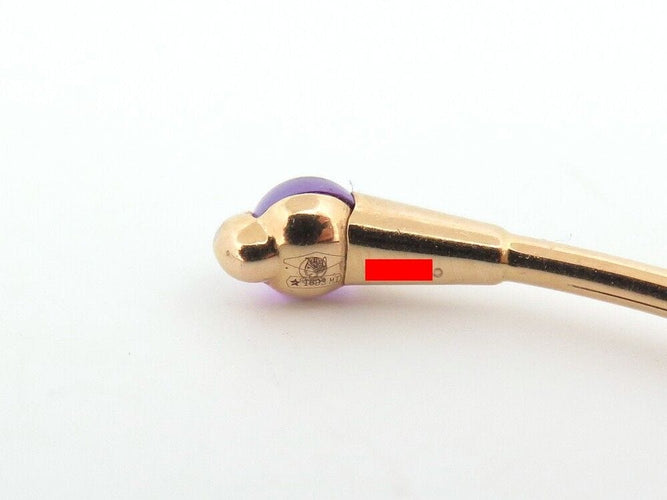 Bracelet bracelet POMELLATO m'ama non m'ama or jaune 18k diamants amethyste 58 Facettes 257554