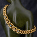 Bracelet Bracelet ancienne gourmette verre turquoise et perles fines 58 Facettes 21-599