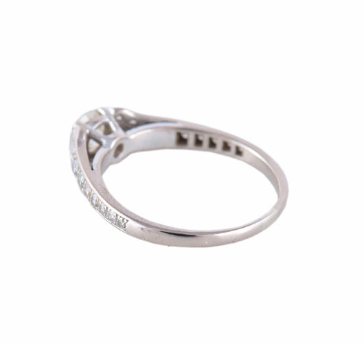 Bague BAGUE SOLITAIRE DIAMANTS 0.50ct 58 Facettes BO/220103