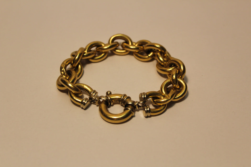 Bracelet Bracelet Maillons ronds Or jaune 58 Facettes 10795A
