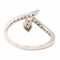 Bague 50 Bague Or blanc Saphir 58 Facettes 2303525CN