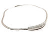 Necklace Necklace English mesh White gold Diamond 58 Facettes 578633CD