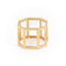 Bague 53 Bague Or jaune 58 Facettes 2141016CN