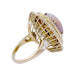Ring 56 M.Gérard coral ring, diamonds. 58 Facettes 32500