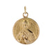 Saint Bernadette Medal pendant yellow gold 58 Facettes CVP103