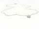 Collier Collier Or blanc Diamant 58 Facettes 578949RV