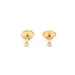 Earrings Stud earrings Yellow gold Diamond 58 Facettes 1643979CN