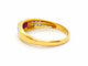 Bague 58 Bague Or jaune Rubis 58 Facettes 06348CD