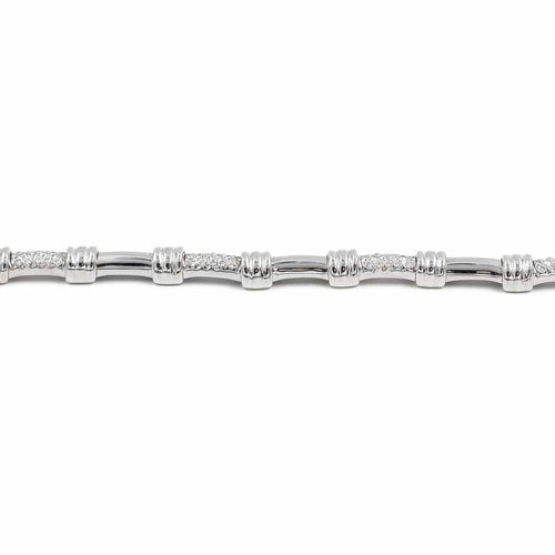 Bracelet Bracelet Or blanc Diamant 58 Facettes 1931130CN