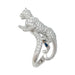 Ring 51 Cartier High Jewelry Ring, “Panthère de Cartier”, white gold, diamonds. 58 Facettes 31543