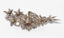 Brooch Old cut diamond trembling flower brooch 58 Facettes