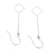 Boucles d'oreilles Boucles d'oreilles Transparence Or blanc 58 Facettes 578902RV