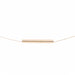 Ginette NY Necklace Straw on Chain Necklace Rose gold 58 Facettes 2322868CN
