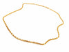 Necklace Cable link necklace Yellow gold 58 Facettes 1610161CN